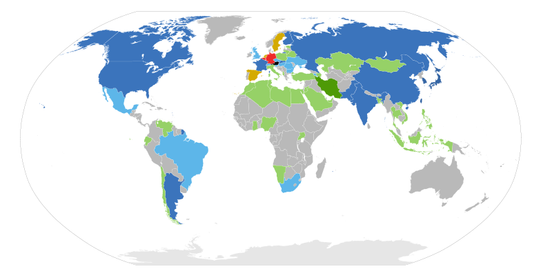 Status of civilian nuclear programs around the world
